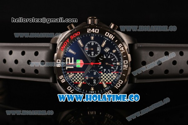 Tag Heuer Formula 1 Miyota OS20 Quartz PVD Case with Black Dial and Stick Markers - Click Image to Close